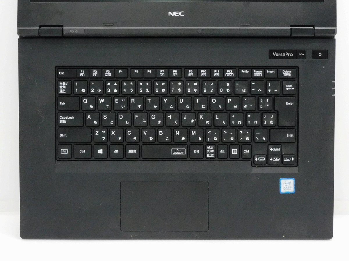 【1円スタート】NEC VersaPro VKT16X-5 PC-VKT16XDGEVA5 Core i5 8265U 16GB 256GB(M.2 NVMe) DVDROM 15.6インチ FHD(1920×1080) Win11Pro_画像2