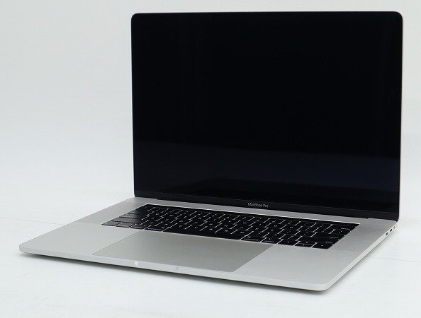 【1円スタート】Apple MacBook Pro 15インチ 2018 シルバー 2880x1800 A1990 EMC3215 ロジックボード欠品の画像1