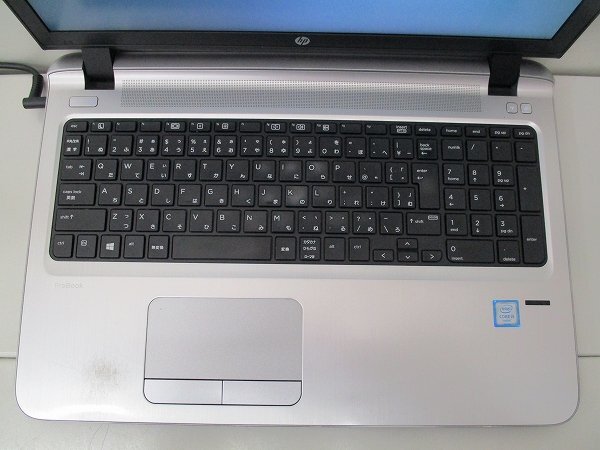 【1円スタート】hp ProBook 450 G3 V6E11AV Core i5 6200U 2.3Ghz 4GB 15.6インチ OSなし_画像2