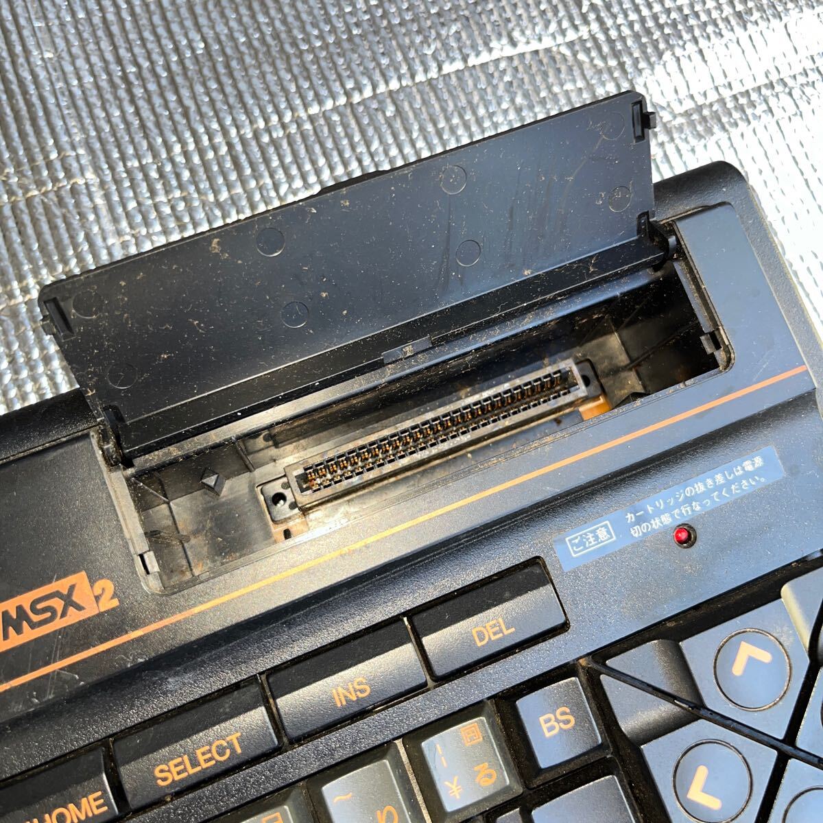 Panasonic/パナソニック MSX2 FS-A1 本体のみ 未チェックのジャンク扱い パーソナルコンピューター ゲーム キーボードの画像4