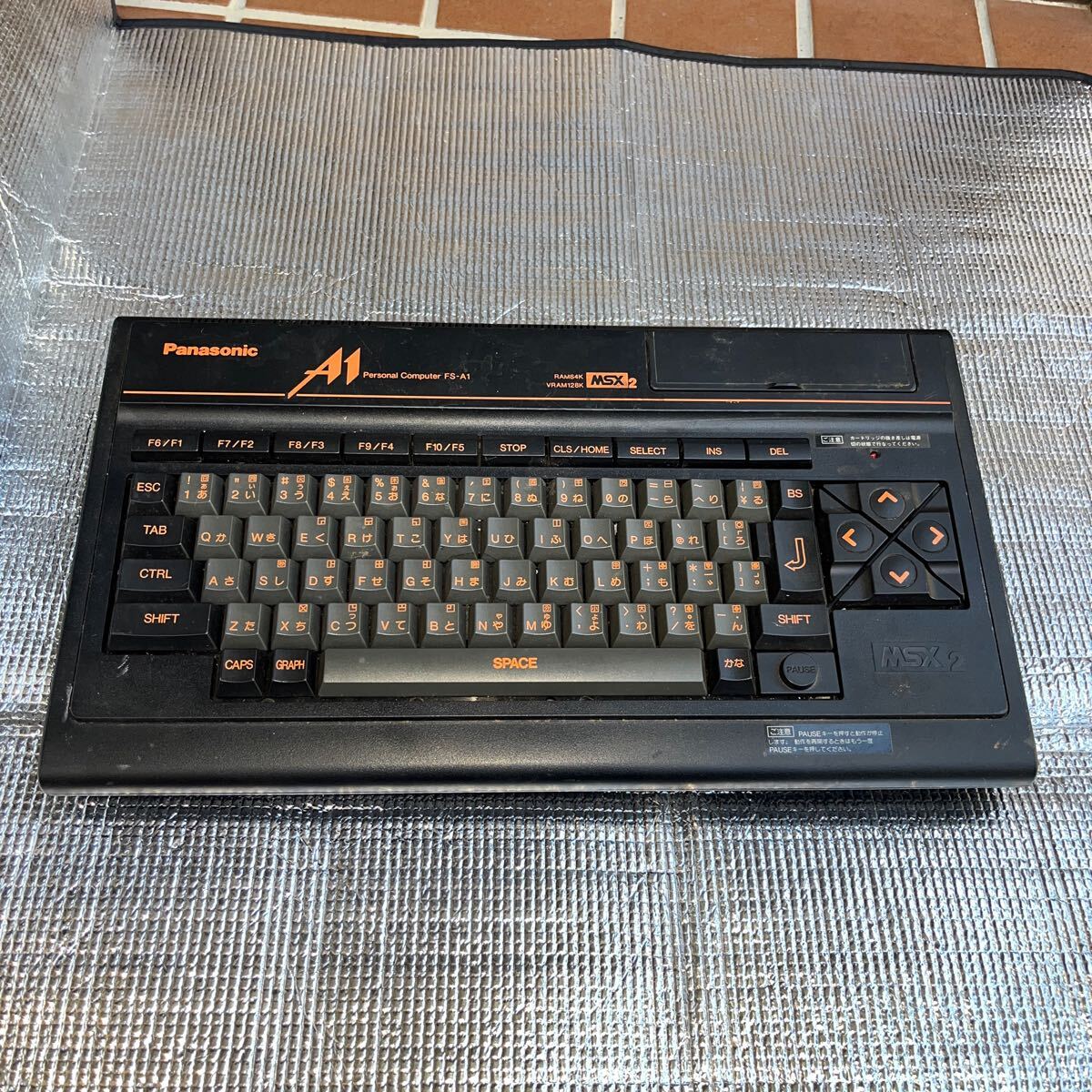 Panasonic/パナソニック MSX2 FS-A1 本体のみ 未チェックのジャンク扱い パーソナルコンピューター ゲーム キーボードの画像1