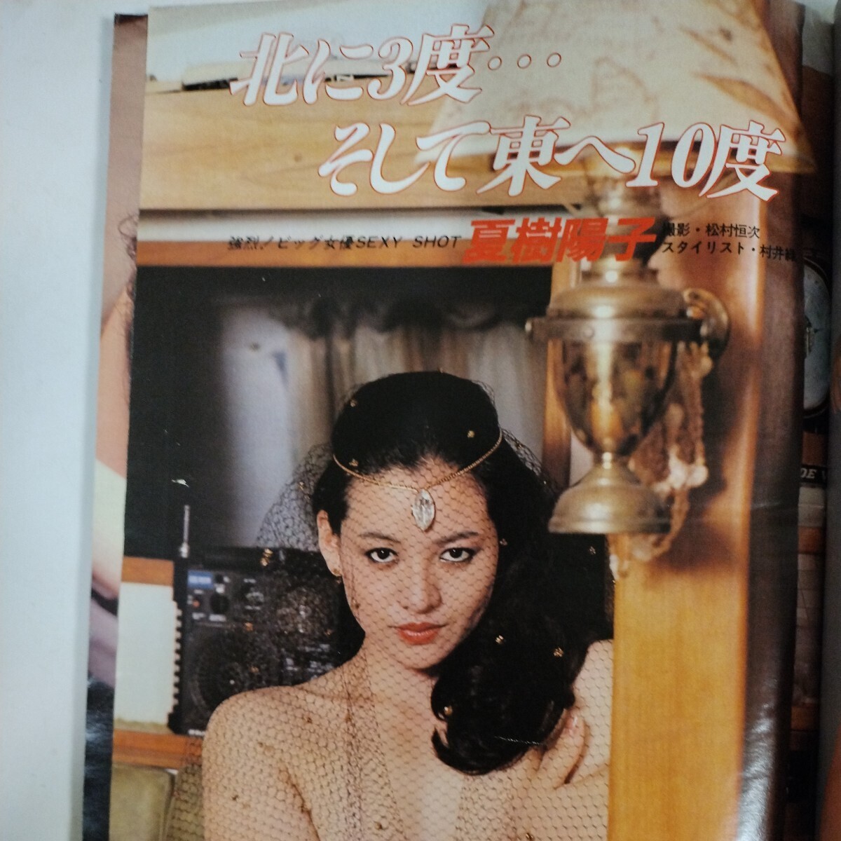 週刊プレイボーイ 昭和56年2月3日号 夏樹陽子 キンバリー・ サントス 高原リカ スキャンティーズ _画像3