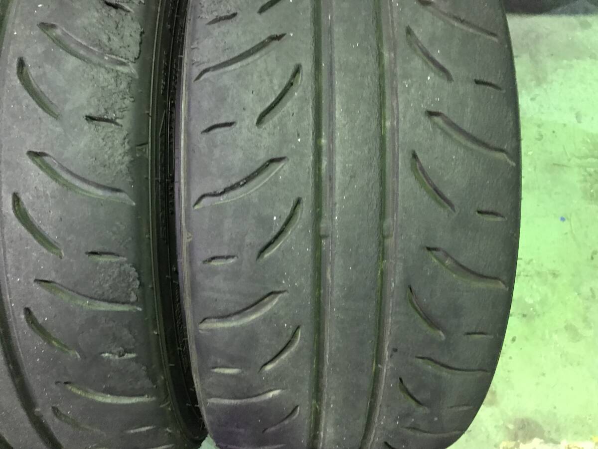 バリ山！！ DUNLOP DIREZZA ZⅢ ダンロップ ディレッツァ Z3 245/40R18 2本セット 21年製_画像3