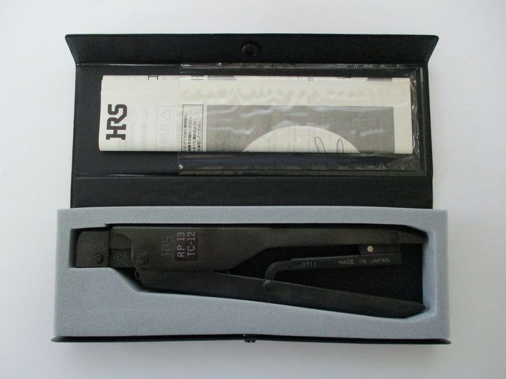 Yahoo!オークション - 中古 HRS ヒロセ電機 手動圧着工具 RP13-TC-12 Yahoo!オークション - 中古 HRS ヒロセ電機 手動圧着工具 RP13-TC-12