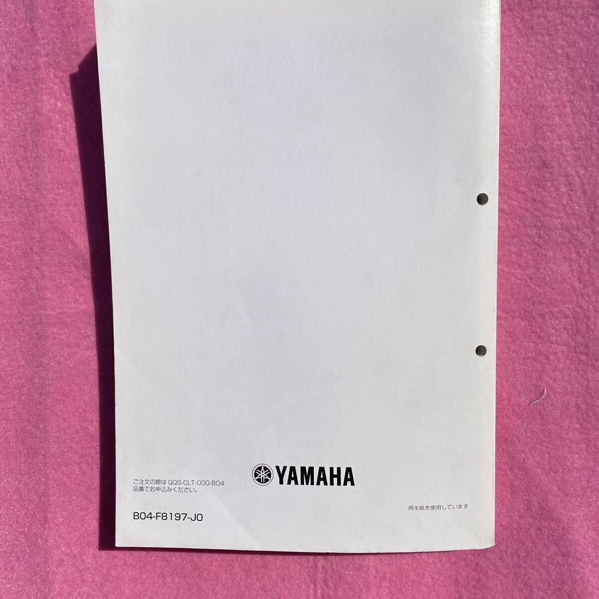  Yamaha MT25 MT320 service manual service book MT250 MT320