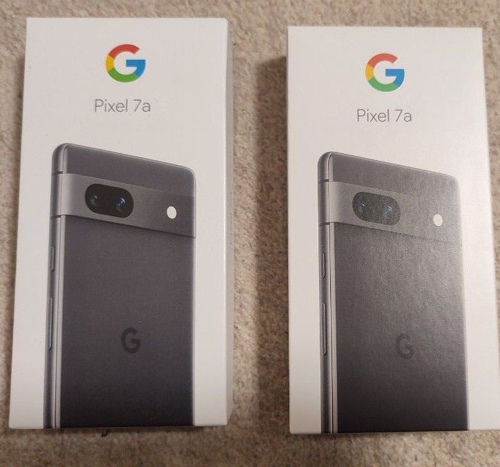 google　pixel 7a 本体　ブラック　2台　未使用品