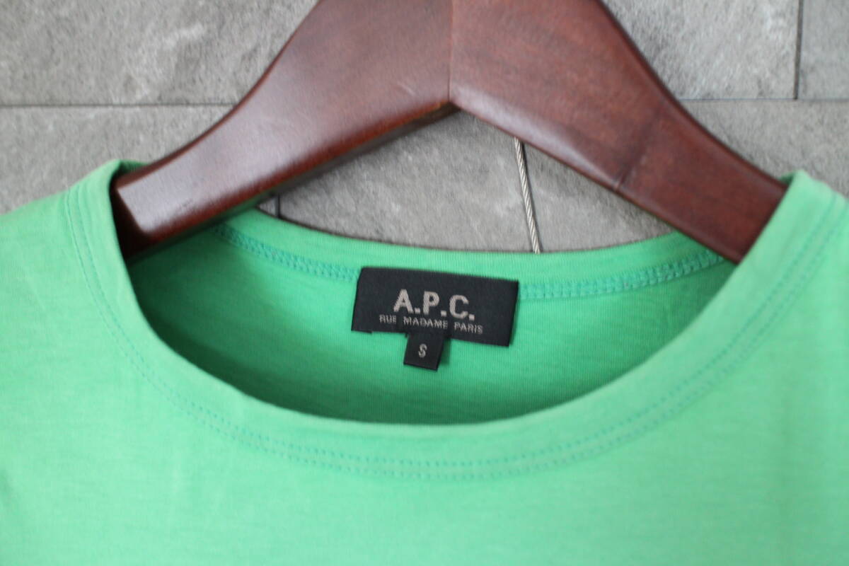 【1円スタート！】APC　メンズ　半袖Tシャツ Sサイズ_画像3