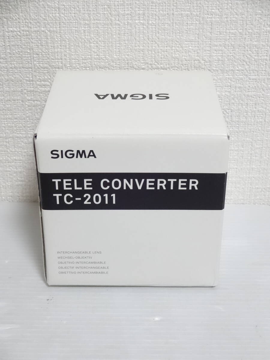 SIGMA TELE CONVERTER TC-2011 Lマウント用_画像5