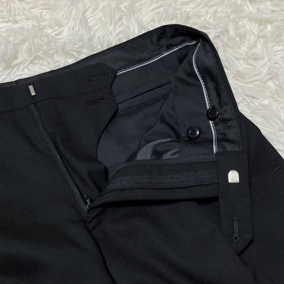 новый товар не использовался с биркой Mr.JUNKO Koshino Jun ko выставить черный костюм формальный 2B необшитый на спине чёрный 90YA5 высшее .. melino вид память 