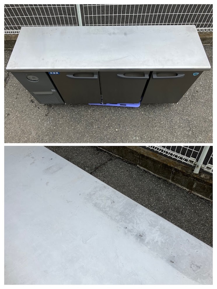 2021 year made Yamato cold machine freezing refrigeration cold table 5041S-B 100V width 1500 depth 450 height 800mm 1.2 warehouse used business use Daiwa 