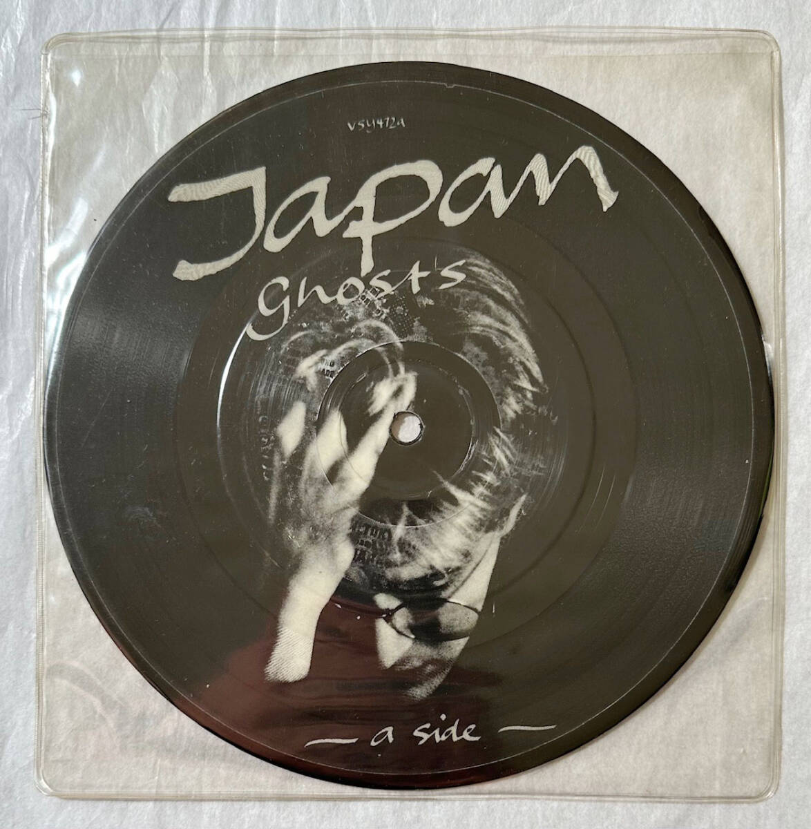 ■1982年 オリジナル UK盤 Japan - Ghosts 7”EP 限定 ピクチャーディスク VSY472 Virgin_画像3