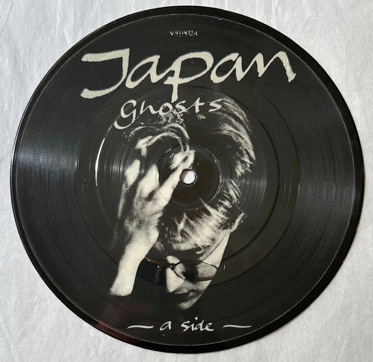 ■1982年 オリジナル UK盤 Japan - Ghosts 7”EP 限定 ピクチャーディスク VSY472 Virgin_画像1