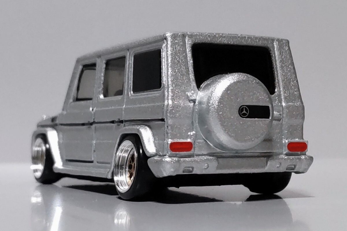  редкий редкость 1/62 Mercedes Benz G Class модифицировано глубокий обод BBS низкая подвеска custom модифицировано lowrider AMG Brabus SUV Германия (1/64)