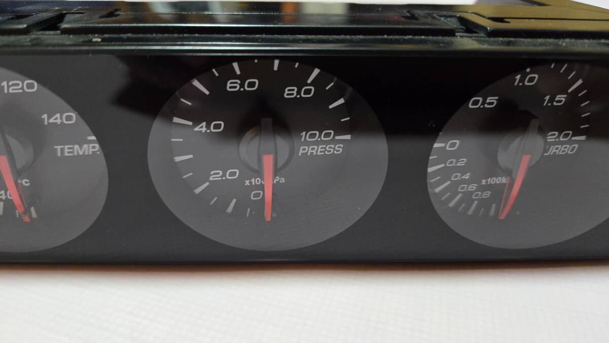  Subaru STi Genome additional meter 1DIN size oil temperature / oil pressure / boost 