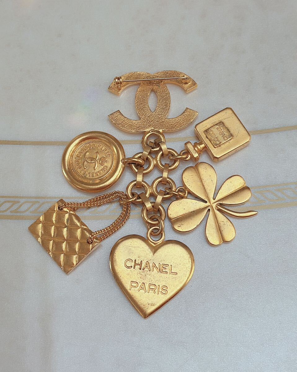  Chanel брошь CHANEL Gold цвет Vintage Gold 