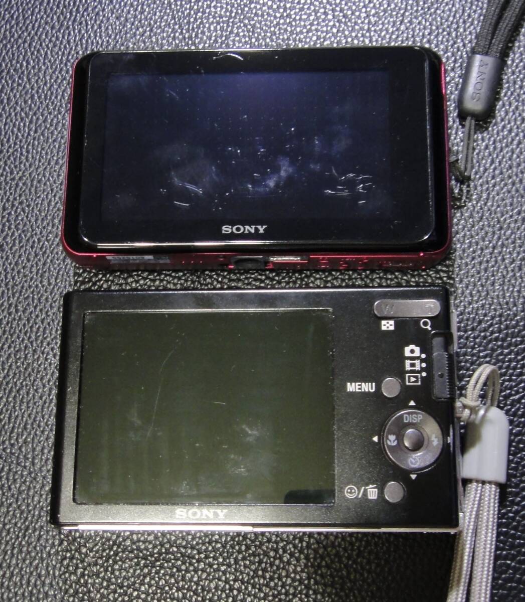 コンパクトデジタルカメラ ２個 ☆ SONY DSC-W190 ☆ SONY DSC-WX170 【中古品】_画像8