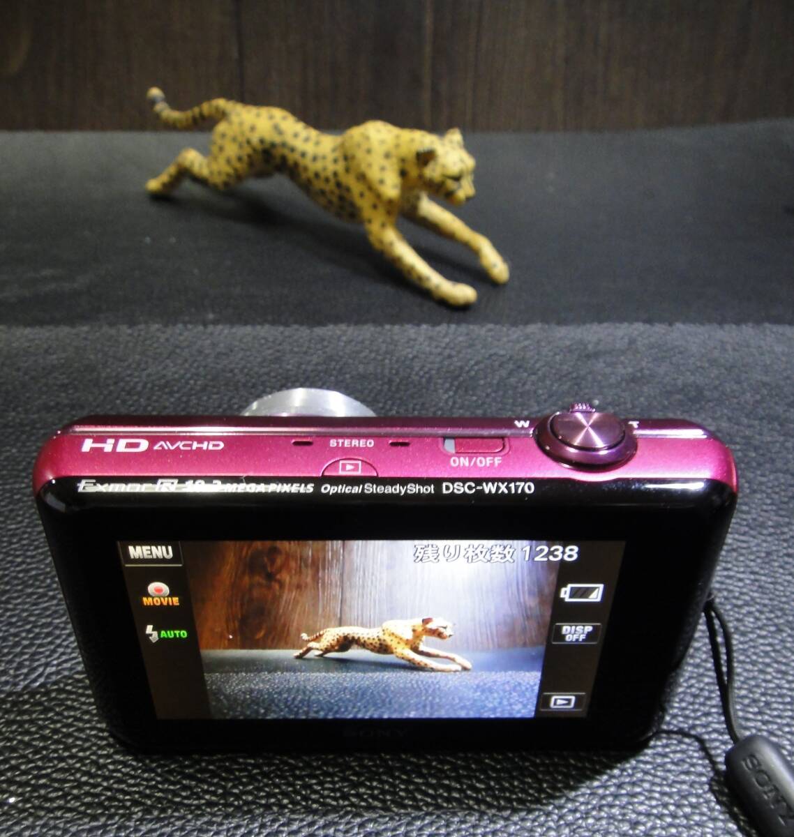 コンパクトデジタルカメラ ２個 ☆ SONY DSC-W190 ☆ SONY DSC-WX170 【中古品】_画像6