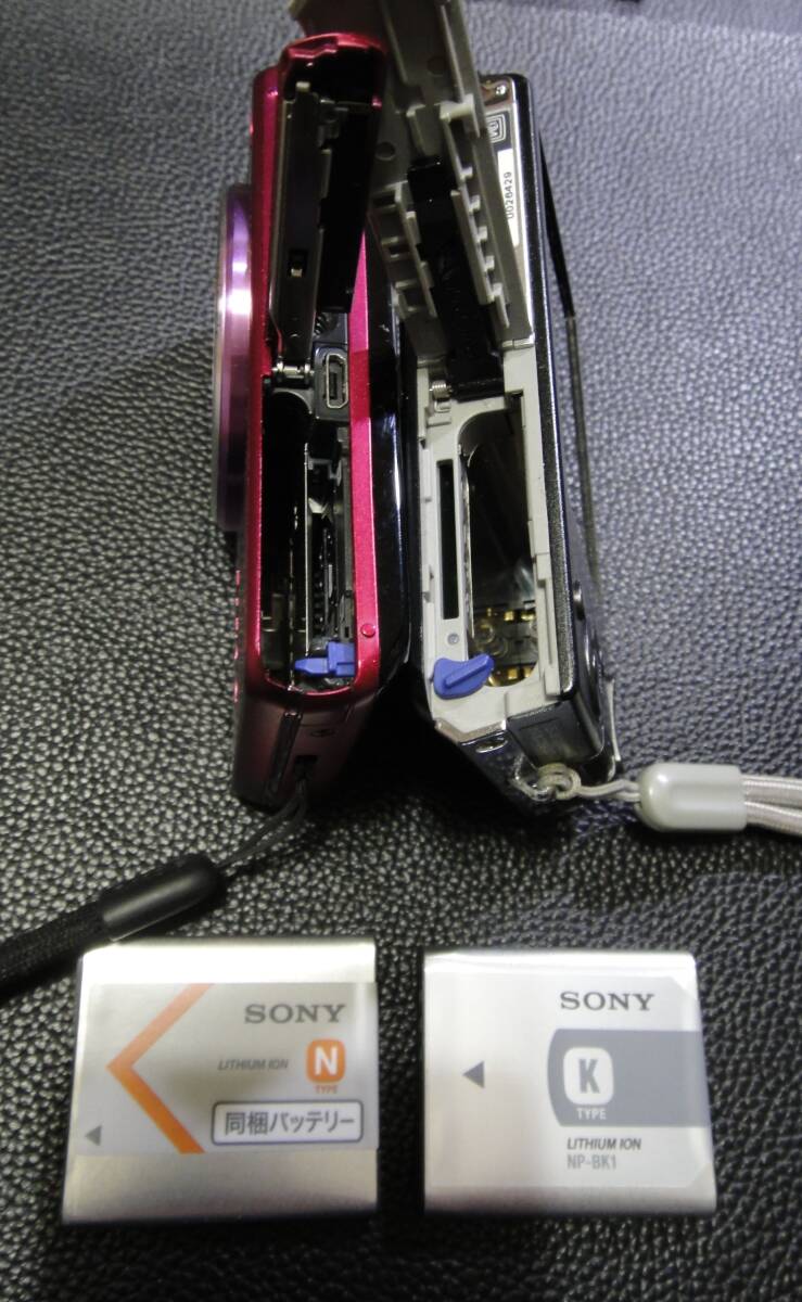 コンパクトデジタルカメラ ２個 ☆ SONY DSC-W190 ☆ SONY DSC-WX170 【中古品】_画像9