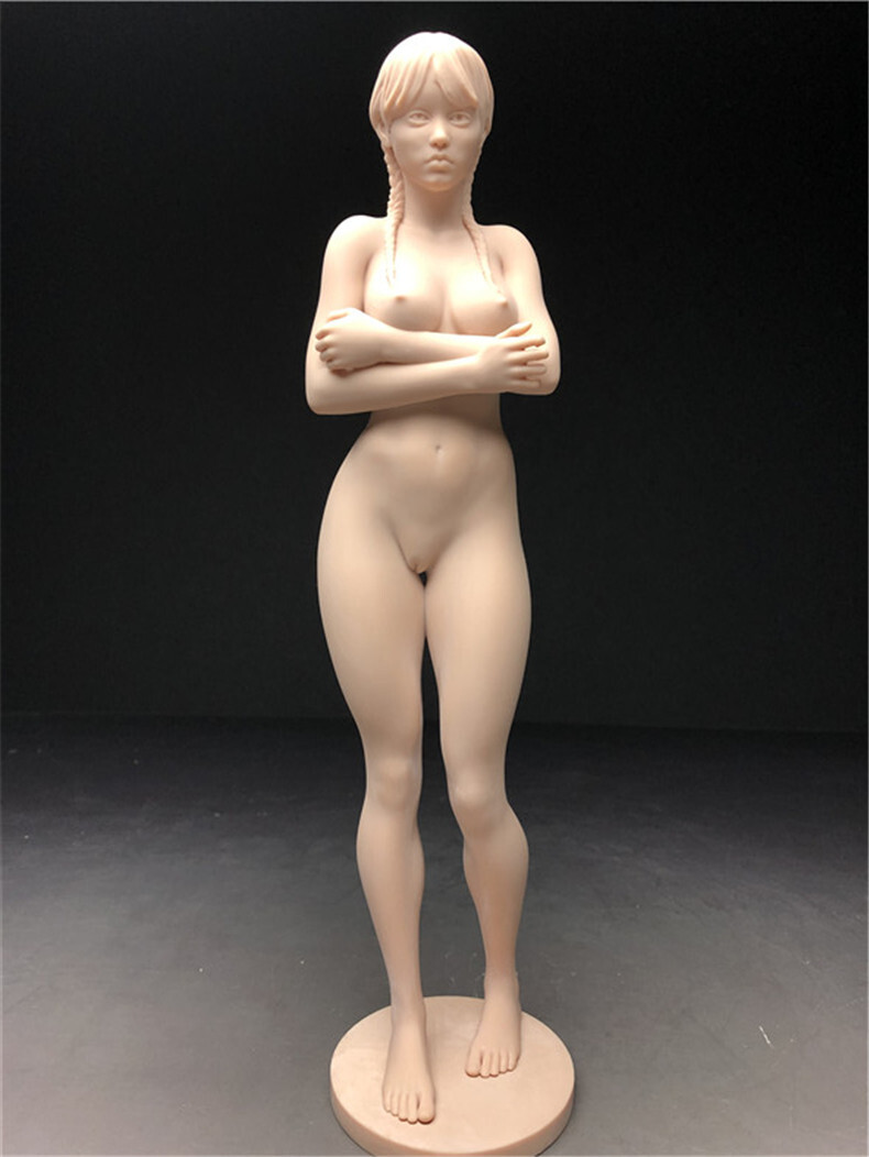 樹脂製　西洋彫り　女神　ヌード　デッサン人形　ポージング　女性　少女　フィギュア　美人　裸婦　仏像　重さ約102ｇ_画像3