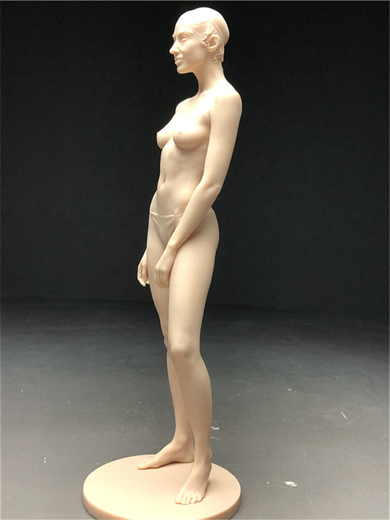 樹脂製　西洋彫り　女神　ヌード　デッサン人形　ポージング　女性　少女　フィギュア　美人　裸婦　仏像　重さ約98ｇ_画像6