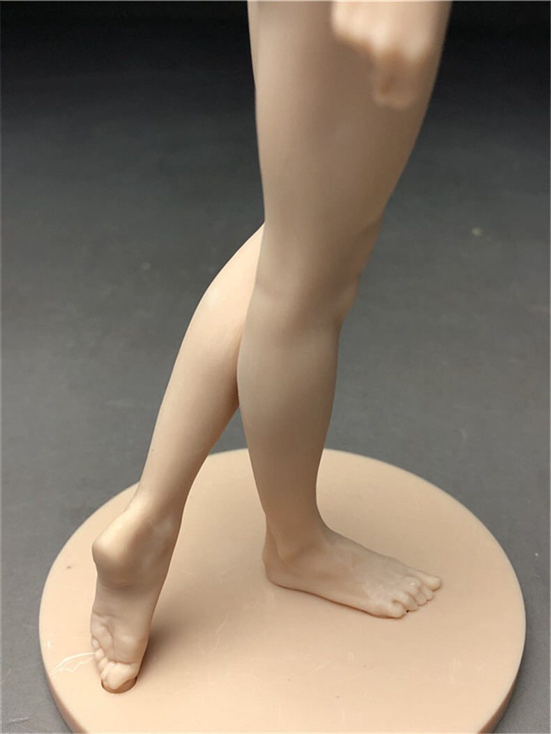 樹脂製　西洋彫り　男性像　ヌード　デッサン人形　ポージング　女性　少女　フィギュア　美人　裸婦　仏像　重さ約107ｇ_画像9