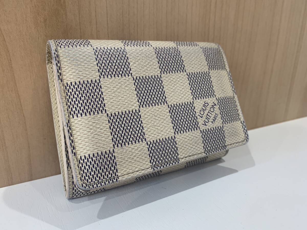 ★ LOUIS VUITTON 名刺入れ ★　ルイヴィトン ダミエ アンヴェロップ カルト ドゥ ヴィジット カードケース　正規品　ブランド_画像1