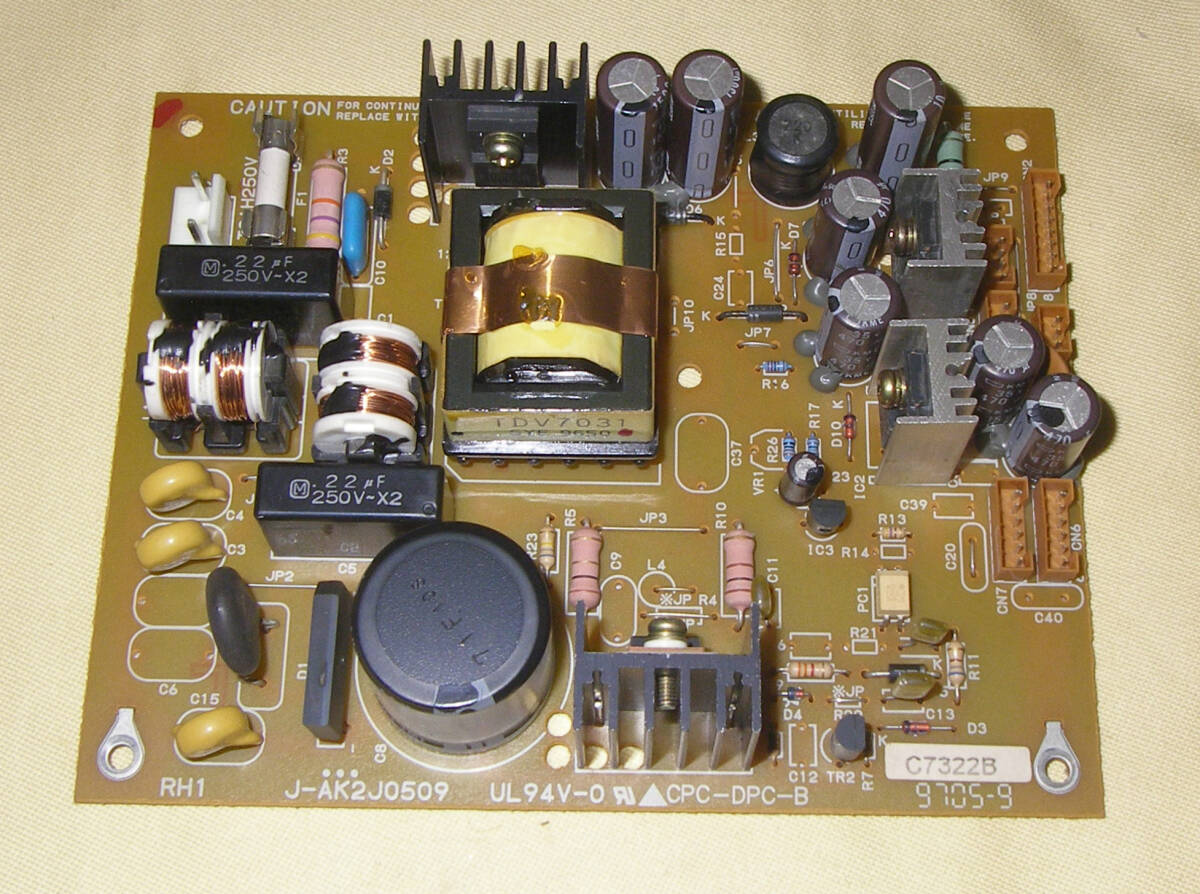 *Roland JV-2080 J-AK2J0509 Electrical Unit*OK!!*MADE in JAPAN*