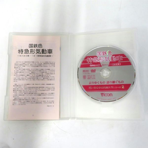 国鉄色特急形気動車　キハ80系・キハ181系気動車 DVD_画像3