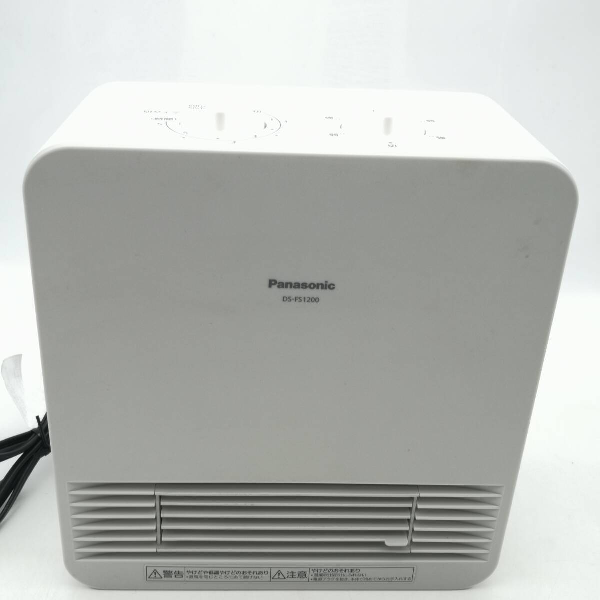 t2804 Panasonic パナソニック ヒーター DS-FS1200 セラミックファンヒーター 2019年製 スピード暖房 通電確認済 中古品 現状品 暖房_画像1