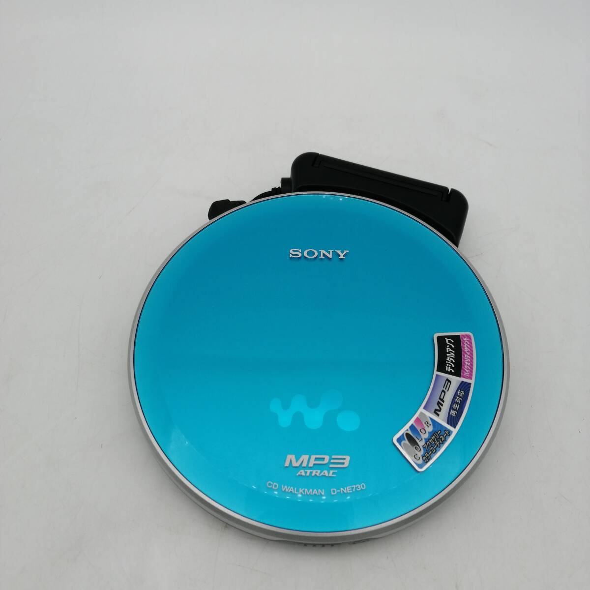 t2816 SONY D-NE730 ソニー CDウォークマン WALKMAN CDプレーヤー MP3対応 現状品 中古品 ブルー オーディオ機器