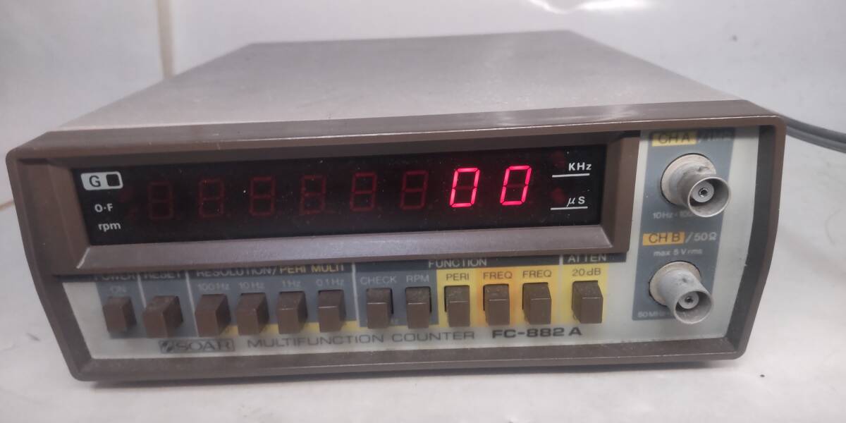 SOAR 周波数カウンター FC-882A  10Hz～550Mhz 中古の画像2