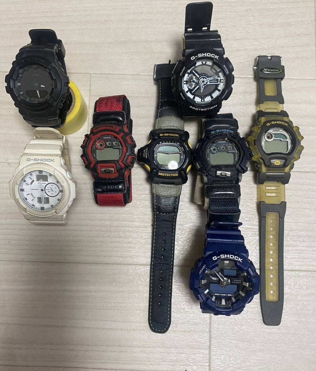 腕時計 G-SHOCK CASIO ジーショック 8台まとめて売る_画像1