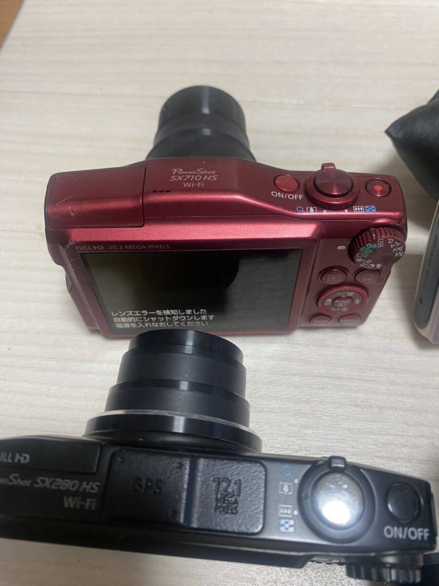 デジタルカメラ Canon SX710HS 280HS IXY31S SX130IS 5台まとめて売る_画像3