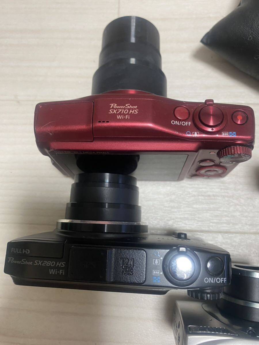 デジタルカメラ Canon SX710HS 280HS IXY31S SX130IS 5台まとめて売る_画像7