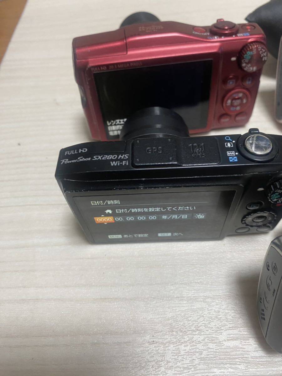 デジタルカメラ Canon SX710HS 280HS IXY31S SX130IS 5台まとめて売る_画像2