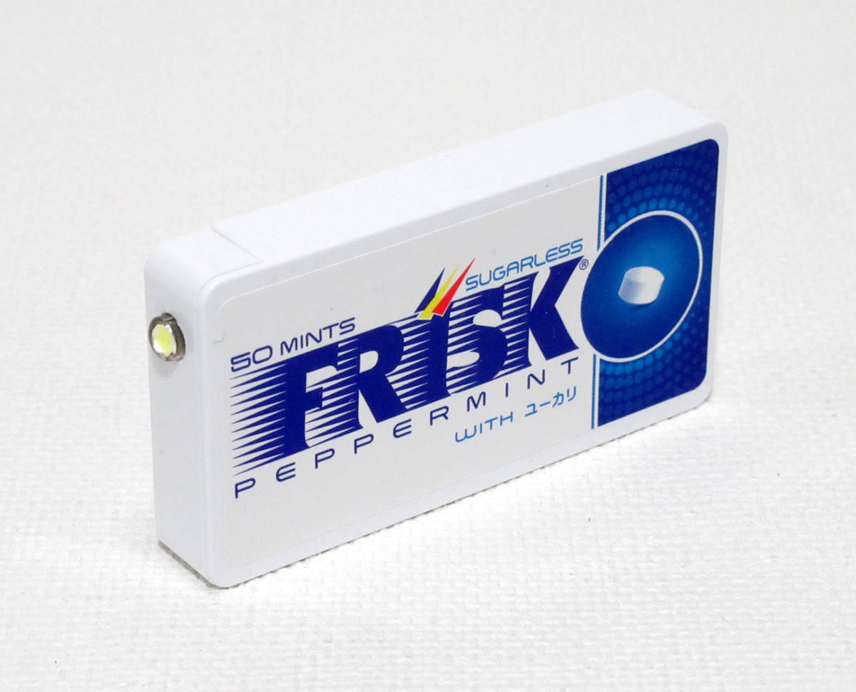 フリスク LED ライト☆フリスクケース使用 3チップLEDライト FRISK PEPPERMINT_画像1