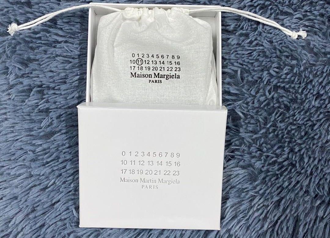 大人気  Maison Margiela メゾン マルジェラmm6 マネークリップ ウォレット黒色