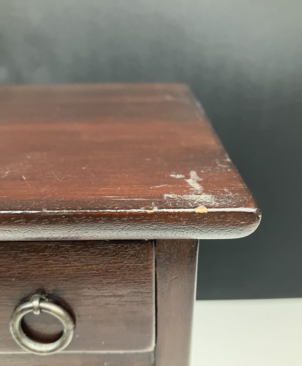 [ лекарство комод ] маленький выдвижной ящик бардачок античный retro изделие прикладного искусства 
