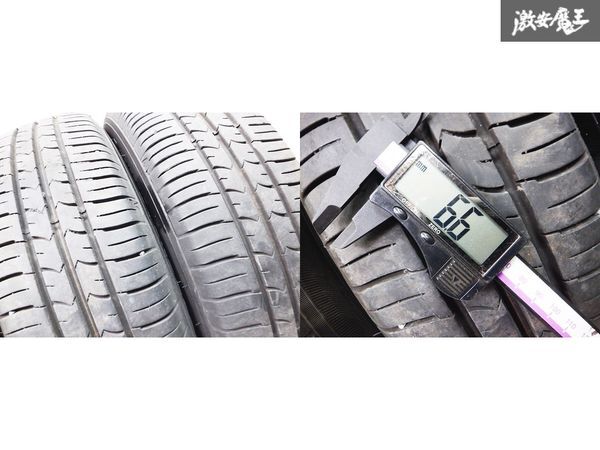 ◆溝あり◆ MONZA モンツァ JP-STYLE 15インチ 5.5J +43 4穴 PCD100 175/65R15 2022年 タイヤ付き 4本 スペーシア ワゴンR アルト ムーヴの画像9