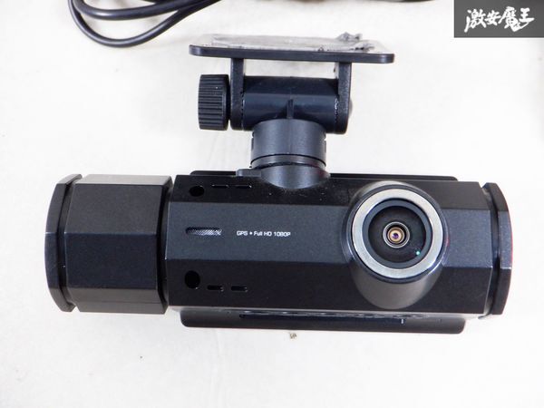 保証付 社外 ドライブレコーダー ドラレコ 前後カメラ 2レンズ フロント 車内 電源付 即納 棚S1D_画像3