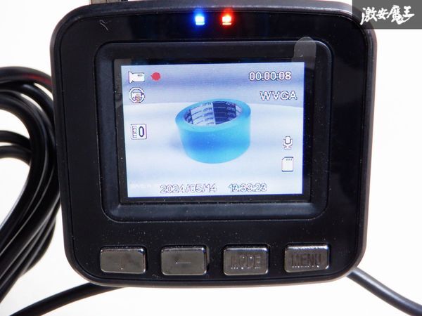 FIRSTEC ファーステック ドライブレコーダー FT-DR ZERO 6 ドラレコ 電源付 即納 棚S1D_画像2