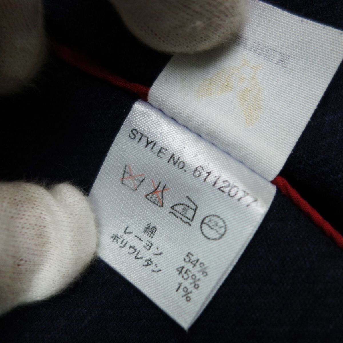 AVIREX アヴィレックス USN ヘチマ襟 コットンカバーオールジャケット XL ネイビー メンズの画像7