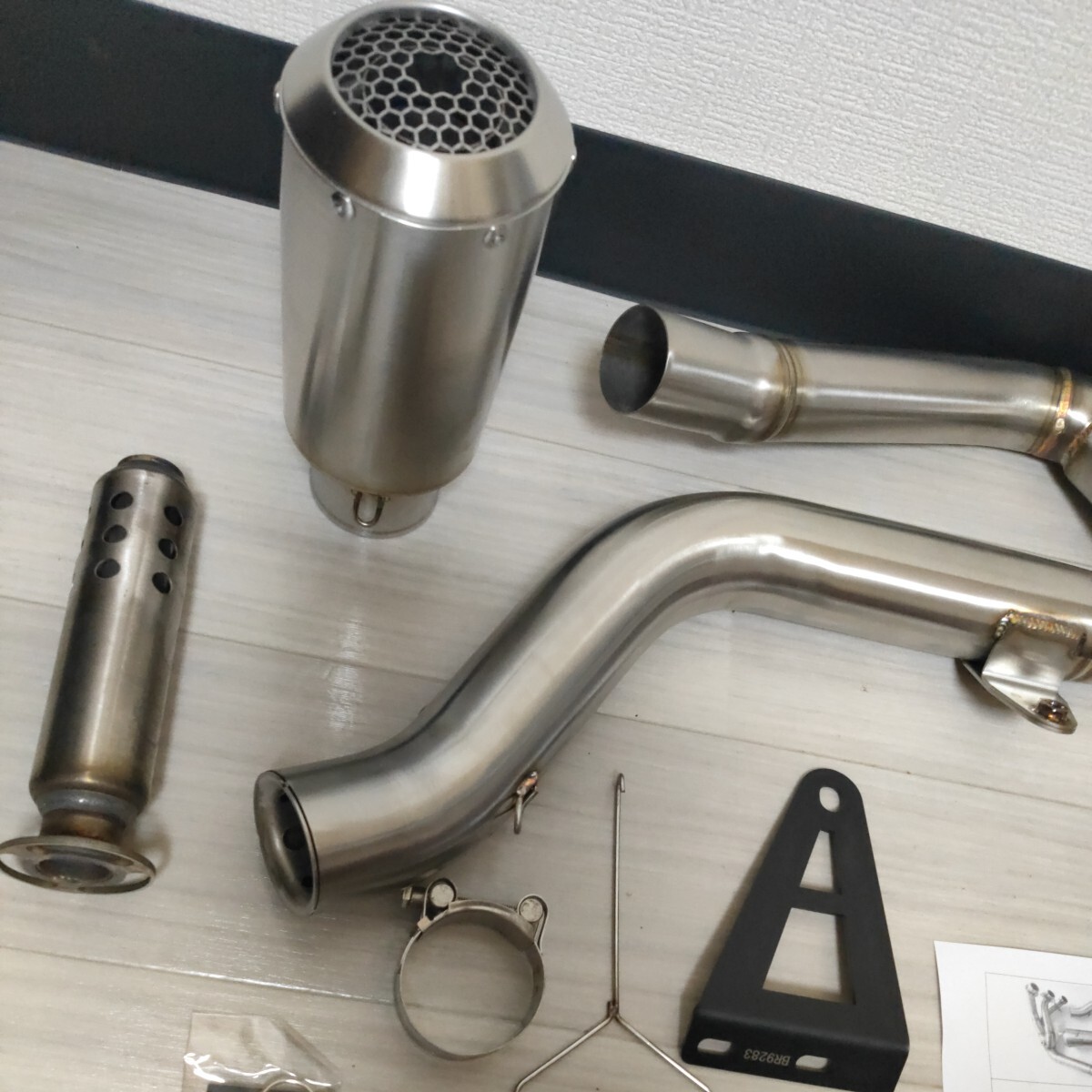 未使用 IXRACE IXIL EXHAUST SILENCERS ヤマハ YAMAHA MT-09 2021 バイクフルエキゾーストマフラー MK2 ステンレスサイレンサー 送料無料の画像7