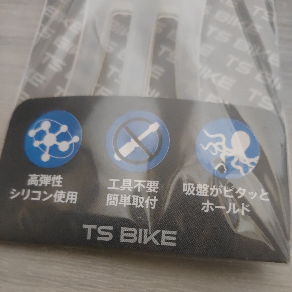 未使用 TS BIKE OCTOPUS シリコンスマートフォンホルダー2個セット 自転車スマホマウント 吸盤 日本製 送料無料_画像5