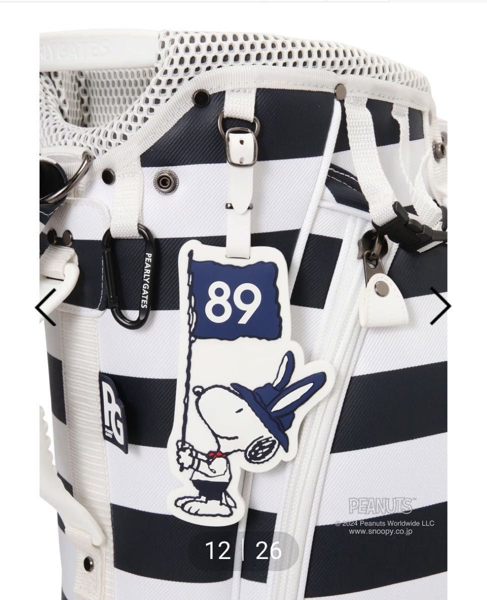 パーリーゲイツ SNOOPY スヌーピー スタンド式キャディバッグ パーリーゲイツ SNOOPY スヌーピー スタンド式キャディバッグ