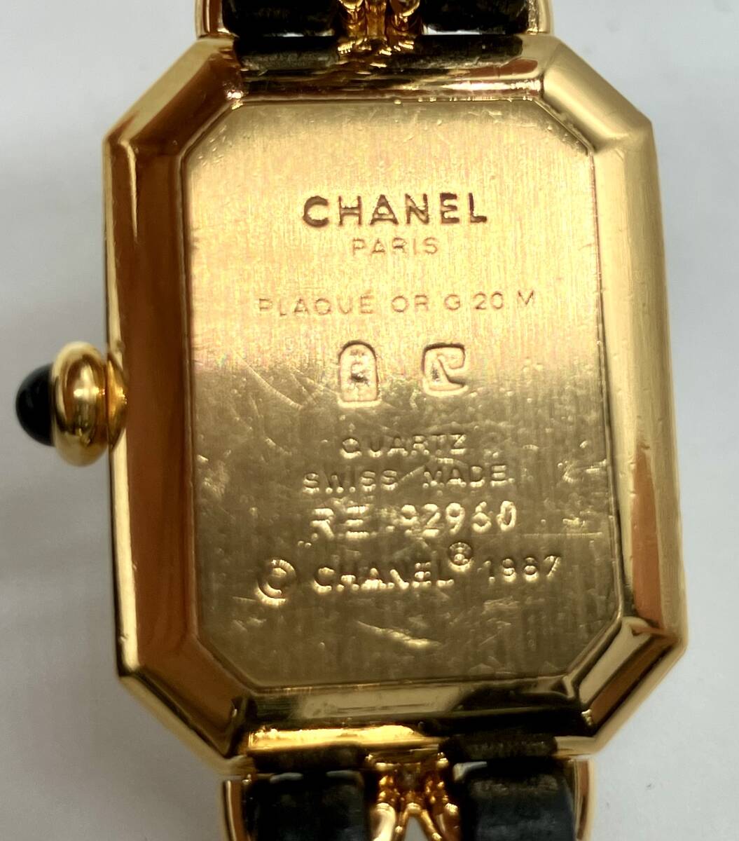 【本体のみ】 CHANEL シャネル プルミエール サイズS 腕時計_画像2