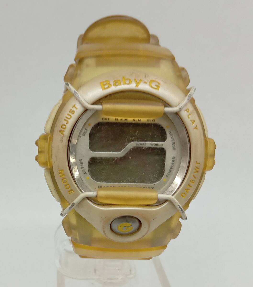 ジャンク 動作未確認 CASIO カシオ Baby-G ベビージー BGT-110 クオーツ 腕時計 店舗受取可_画像1