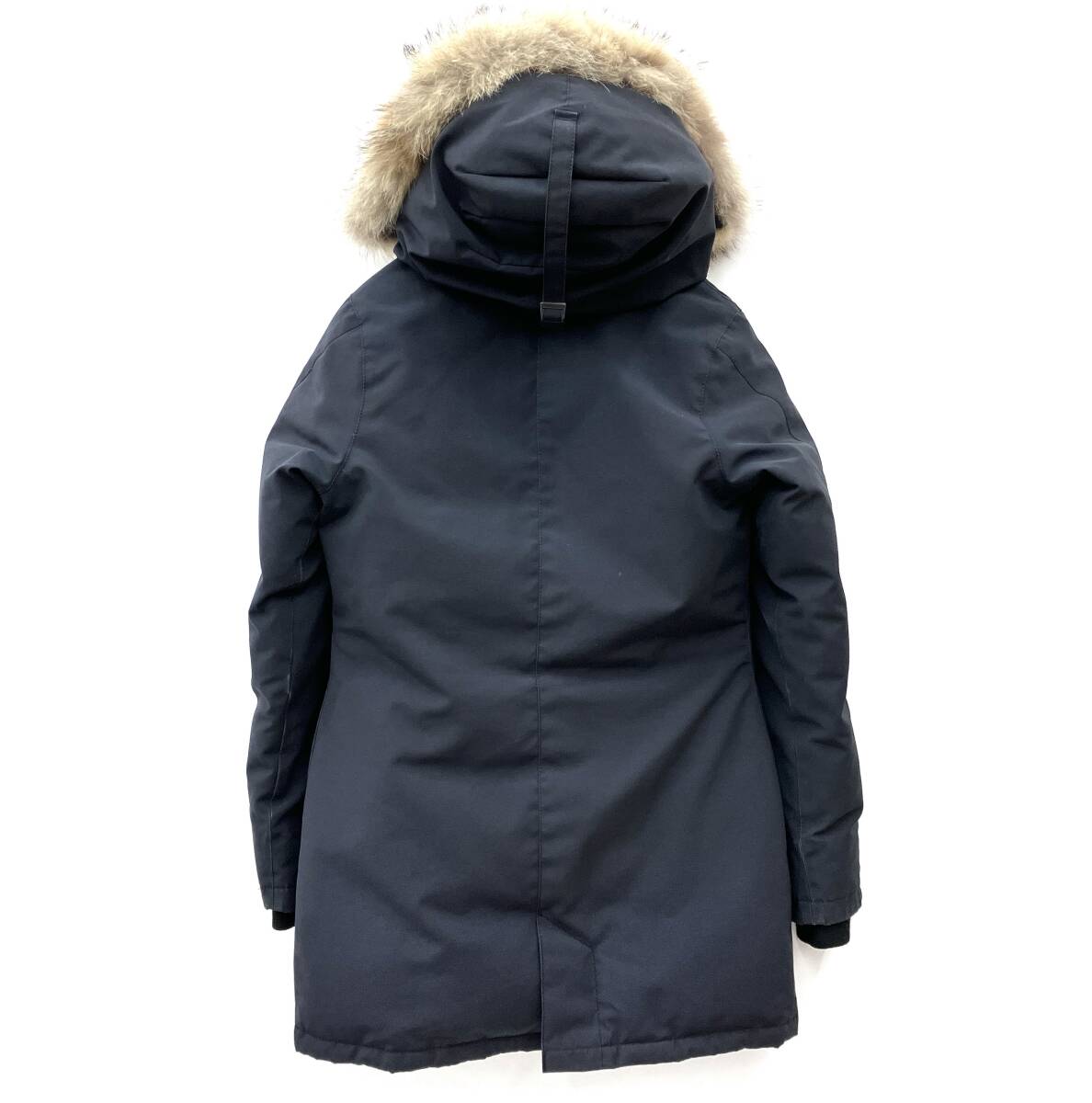 CANADA GOOSE カナダグース VICTORIA PARKA ヴィクトリア ダウン パーカー 3037LA インポートブランド ネイビー サイズXS_画像2