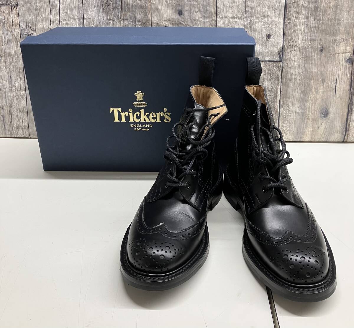 TRICKER’S /トリッカーズ/M2508 MALTON Acorn Antiqe /カントリーブーツ/ウィングチップ/ESPRESSO /その他ブーツ_画像1