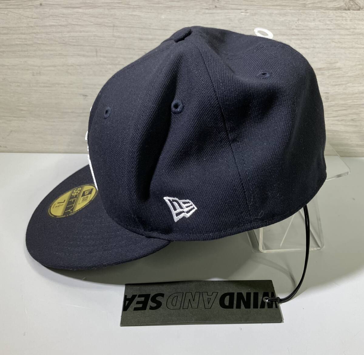 NEW ERA×WIND AND SEA/ニューエラ×ウィンダンシー/59FIFTY CAP/NAVY/71/2_画像3